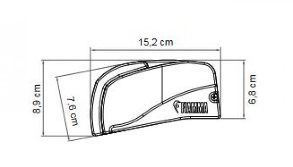 Komplettset Markise Fiamma F40van für T5 / T6 / T6.1 ohne C-Schiene (Beifahrerseite) #98655Z152